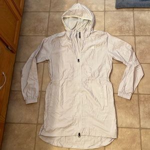 Adidas long windbreaker NWT
